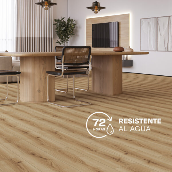 PISO LAMINADO MOSTAZA AMARILLO