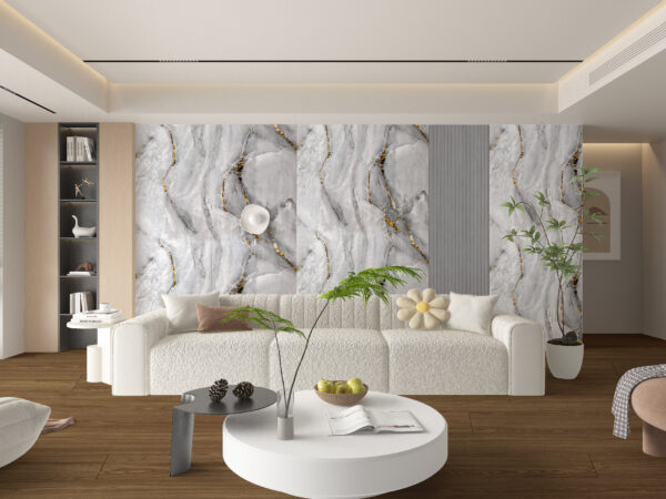 PANEL SPC MARMOL BRILLANTE CARRARA